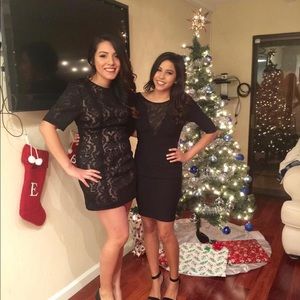 Black BCBG short sleep dress